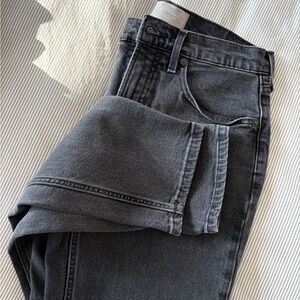 Everlane Black High-Rise Straight Jean Size 28